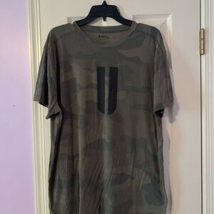 NOBULL Men's Short Sleeve Camo Tee - Olive